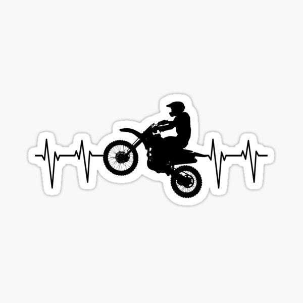 Amazon.com: Biking Heartbeat Road Bike EKG NOK Decal Vinyl Sticker |Cars  Trucks Vans Walls Laptop|Black|7.5 x 1.5 in|NOK671 : Automotive