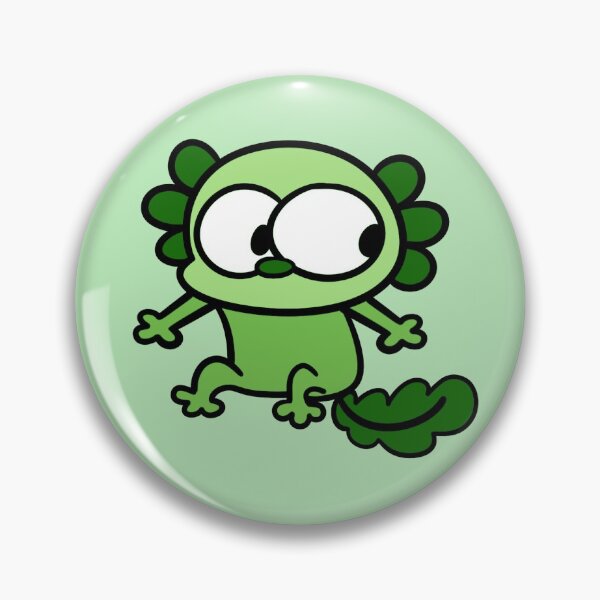 Item preview, Green Axolotl designed and sold by WatchToDonate.