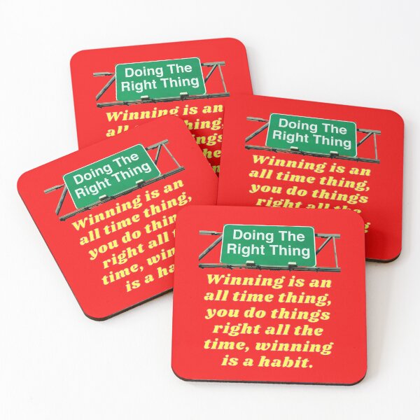 Item preview, Do things right all the time, winning is a habit. designed and sold by superbtshirts.