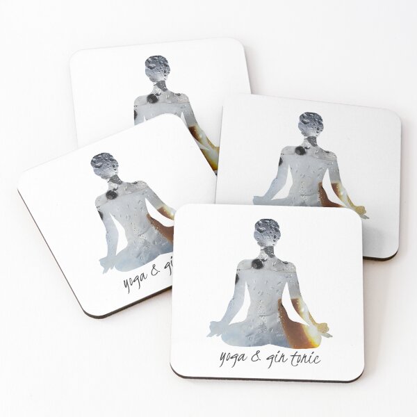 Item preview, Yoga and Gin Tonic designed and sold by dibeja.