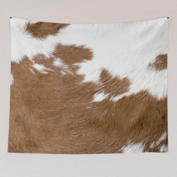 Item preview, Cow Hide Brown & White designed and sold by Gymmer-Life.
