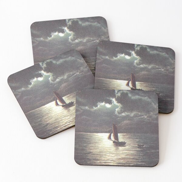 Item preview, Vintage Illustration of Moonlit Firth of Clyde designed and sold by yourscotland.