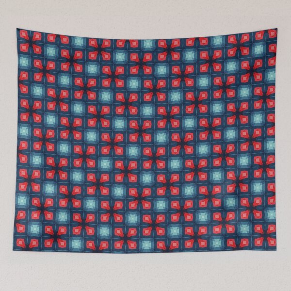 Item preview, Americana USA Geometric Series in Red, White and Blue Patriotic Patterns designed and sold by cozycaroline.