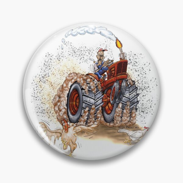 Item preview, Old Farmer doing a burnout on his Tractor designed and sold by Scottdowell.