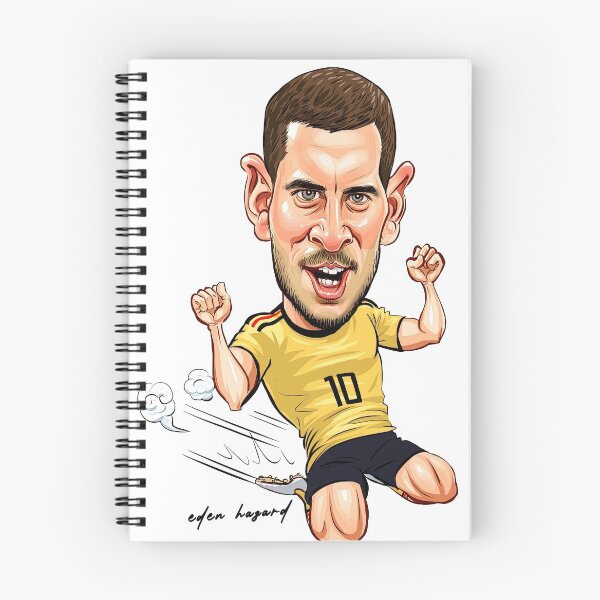 Item preview, Eden Hazard, Eden Michael Hazard, Eden Hazard Caricature Illustration designed and sold by graphic-genie.