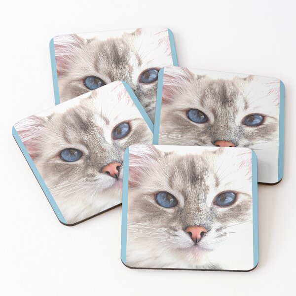 Item preview, Saoirse the lynx ragdoll cat designed and sold by Fluffycat2020.