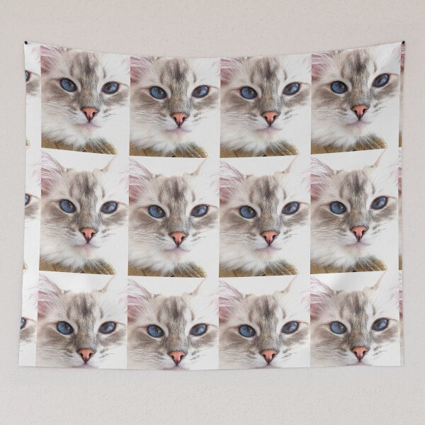 Item preview, Saoirse the lynx ragdoll cat designed and sold by Fluffycat2020.