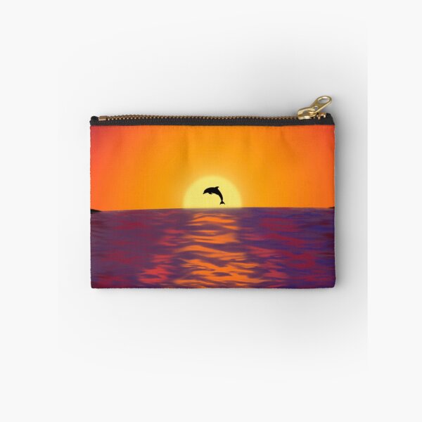 Item preview, Dolphin in the Sunset designed and sold by AbicArtsStudio.