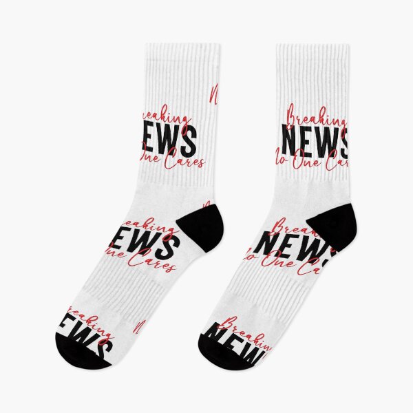 Item preview, Breaking News No One Cares designed and sold by ambaart.