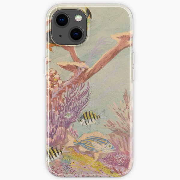 Coral Reef Scene iPhone Soft Case