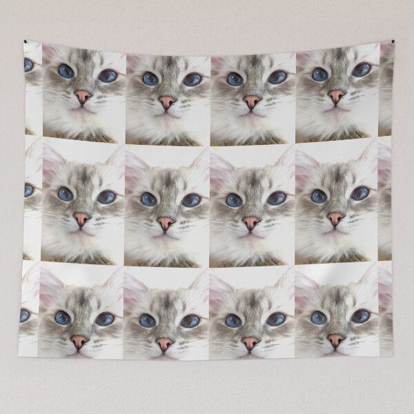 Item preview, Saoirse the lynx ragdoll cat designed and sold by Fluffycat2020.