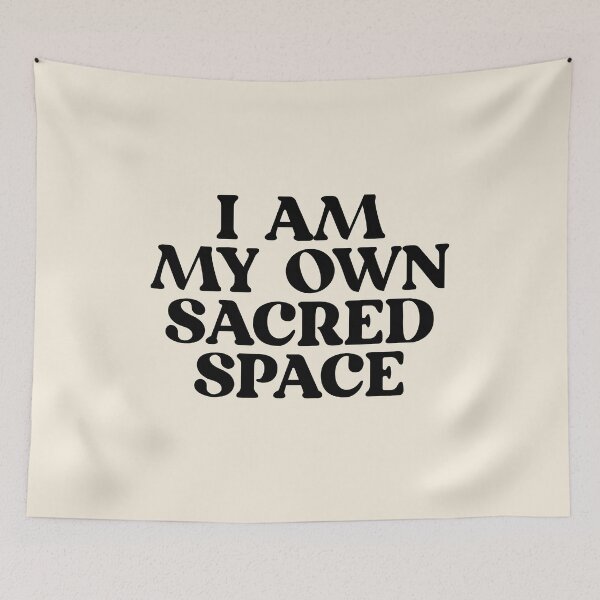 Item preview, I am my own sacred space designed and sold by SabrinaGold.