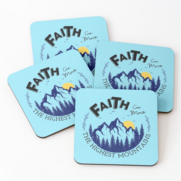 Item preview, Faith Can Move The Highest Mountains designed and sold by JacquelineLim.
