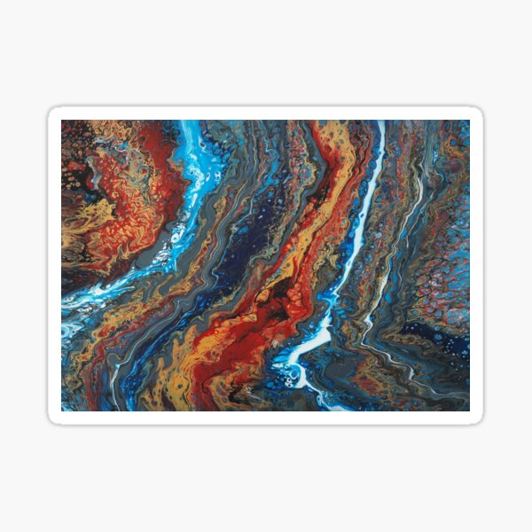 Item preview, Fluid Art No. 52 designed and sold by tessartsweden.