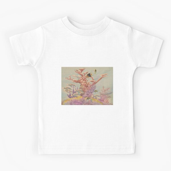 Coral Reef Scene Kids T-Shirt