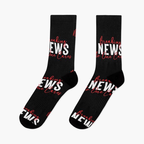 Item preview, Breaking News No One Cares designed and sold by ambaart.