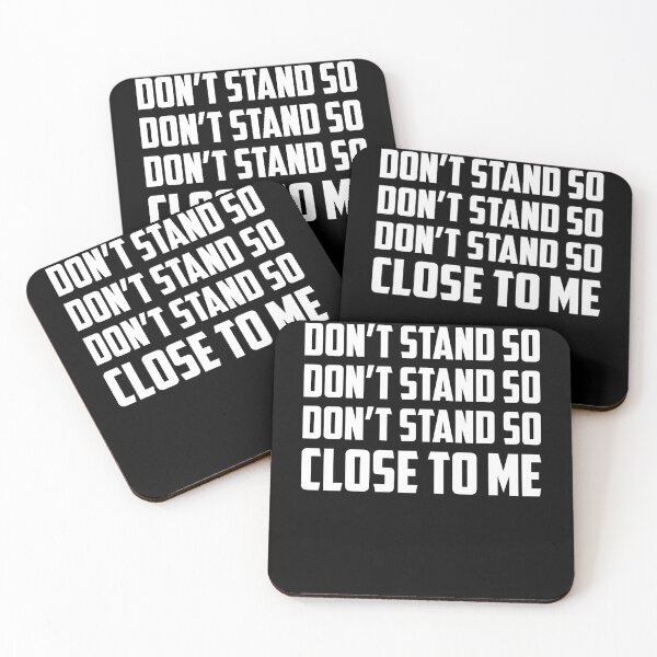 Item preview, Don't Stand So Close To Me designed and sold by clickmostro.