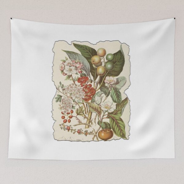 Item preview, Vintage Botanical Floral Flower Plant Art Drawing designed and sold by PodiShawna.