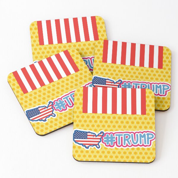 Item preview, go trump, usa trump, america great, trump, honeycomb background designed and sold by DESIGNBRAND.