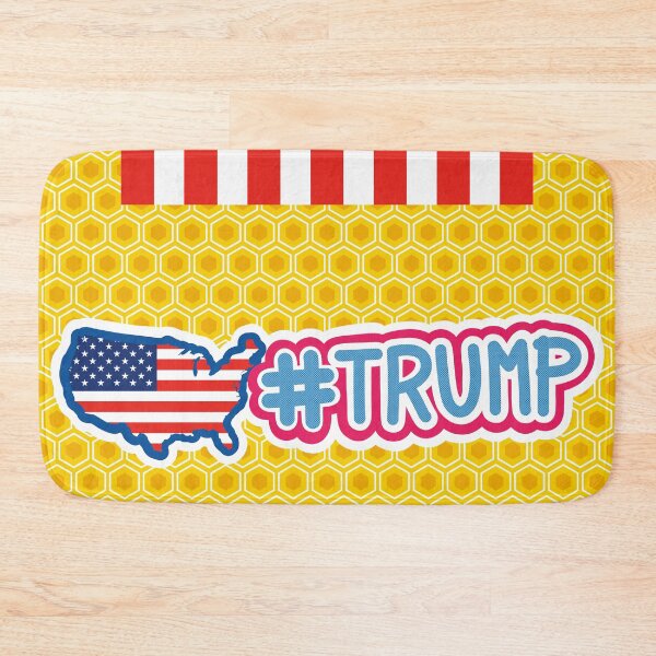 Item preview, go trump, usa trump, america great, trump, honeycomb background designed and sold by DESIGNBRAND.