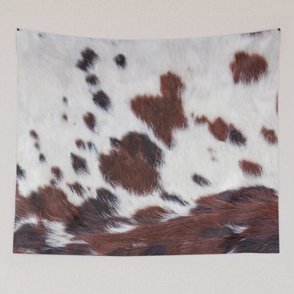 Item preview, Cow Hide Brown Black Dot & White designed and sold by Gymmer-Life.