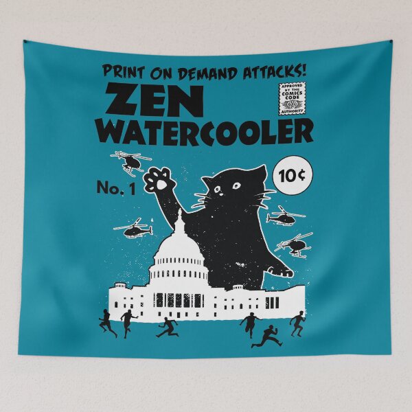 Item preview, CAT ATTACK COMIC BOOK designed and sold by Zen Watercooler.