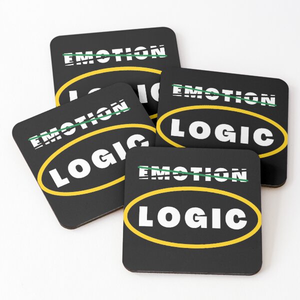 Item preview, Logic Not Emotions For Decisions  designed and sold by MojaveTradePost.