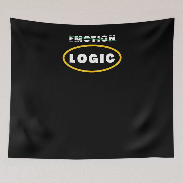 Item preview, Logic Not Emotions For Decisions  designed and sold by MojaveTradePost.