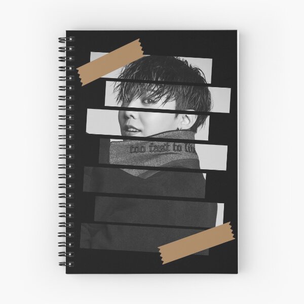 Item preview, Kwon Jiyong Big Bang GDragon Korean Kpop Monochrome Stripe Design designed and sold by Piosenka Art.