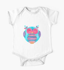 Maya the happy striped owl One Piece - Short Sleeve
