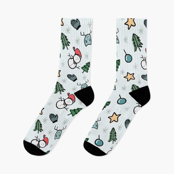 Item preview, Christmas symbols pattern  designed and sold by RKWstudio.