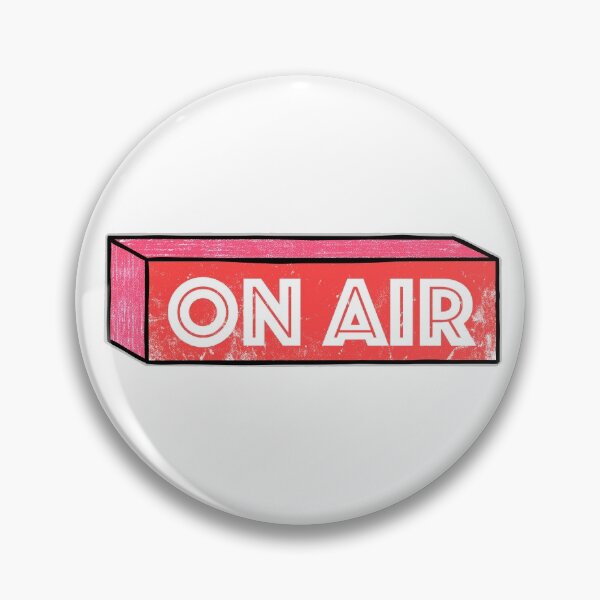 Item preview, Old lightbox sign with the words On Air designed and sold by FontGraphics.
