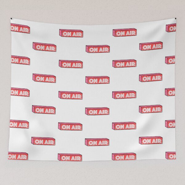 Item preview, Old lightbox sign with the words On Air designed and sold by FontGraphics.