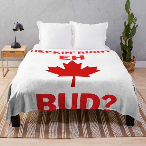 Item preview, Heckin, right eh bud? designed and sold by 2Cheesy4U.