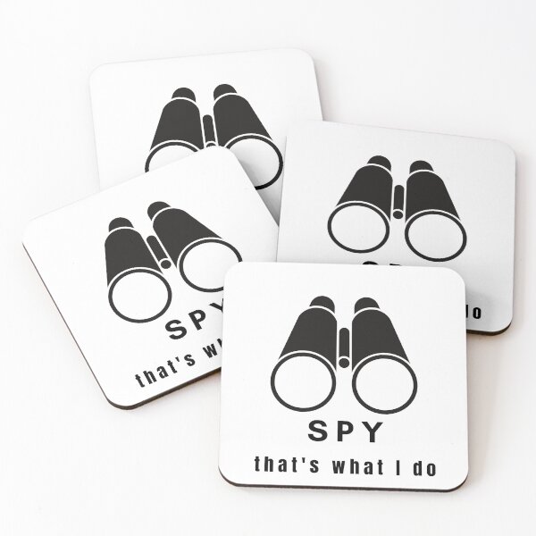 Item preview, Spy Binoculars Funny (black print) designed and sold by DollarDollar.