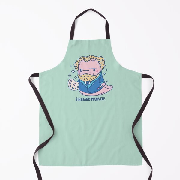 Item preview, Edouard Manatee funny Artist Animal pun with punny quote designed and sold by SPIRIMAL.
