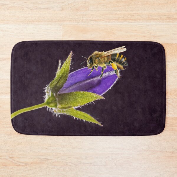 Item preview, Honey Bee Insect Watercolor Painting Wildlife Artwork designed and sold by Alison Langridge.