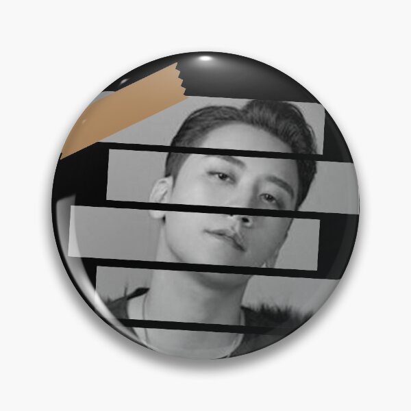 Item preview, Lee Seunghyun Big Bang Seungri VI Korean Korean Kpop Monochrome Stripe Design designed and sold by Piosenka Art.