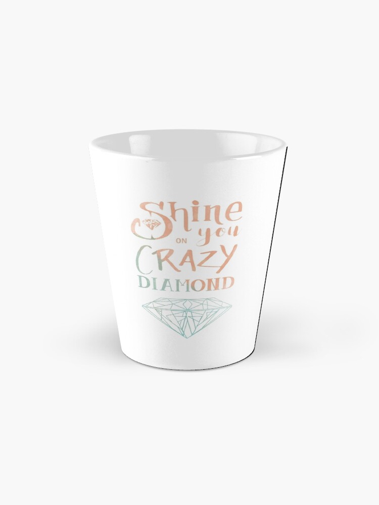 Mug ''Shine on you crazy diamond - Watercolor' : autre vue