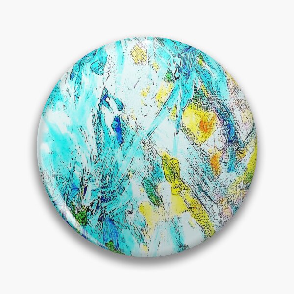 Aperçu de l'œuvre Abstrait moderne bleu et jaune créée et vendue par JANDR-Designs.