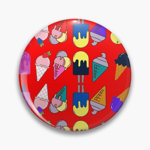 Item preview, Ice Cream Flavour Red Background designed and sold by DesignMore21.