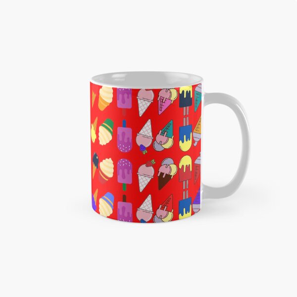 Item preview, Ice Cream Flavour Red Background designed and sold by DesignMore21.