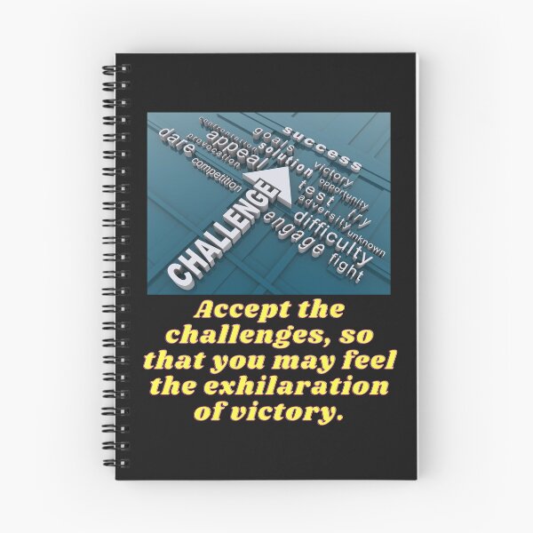 Item preview, Accept the challenges, feel the exhilaration of victory. designed and sold by superbtshirts.
