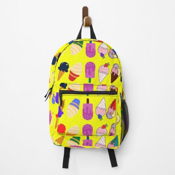 Item preview, Ice Cream Flavour Yellow Background designed and sold by DesignMore21.