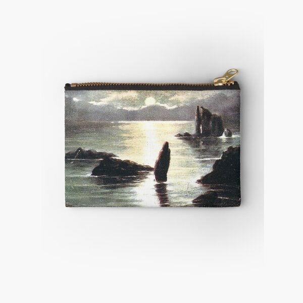 Item preview, Vintage Illustration of Moonlit Sea at The Drongs, Shetland Isles designed and sold by yourscotland.