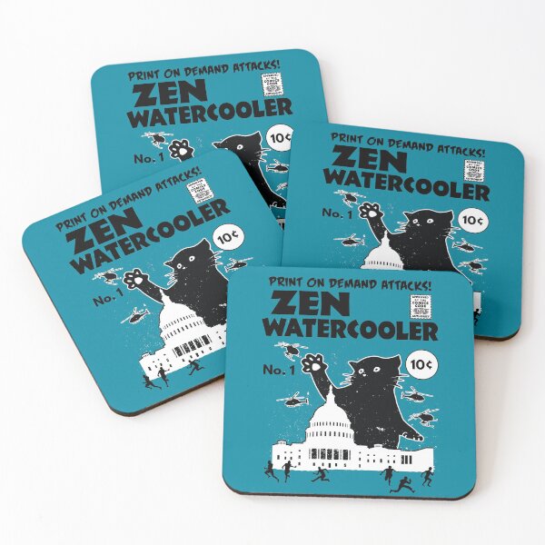 Item preview, CAT ATTACK COMIC BOOK designed and sold by Zen Watercooler.