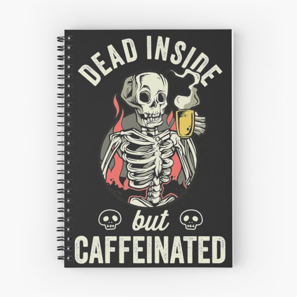 Item preview, dead inside but caffeinated designed and sold by monteroshirt.
