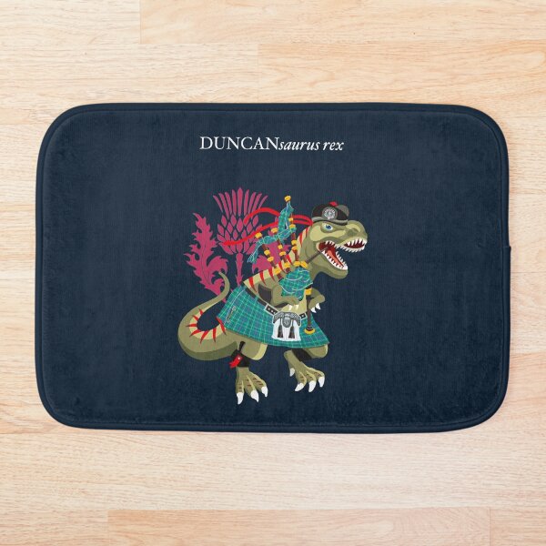 Artikelvorschau, Clanosaurus Rex DUNCANsaurus rex Duncan Schottland Irland Plaid Familie Tartan entworfen und verkauft von Lisa Rotenberg.