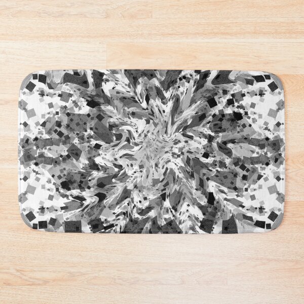 Item preview, distorted squares, b&w designed and sold by dnparker.