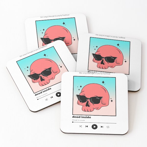 Item preview, feeldead music player dead inside designed and sold by feel-dead.
